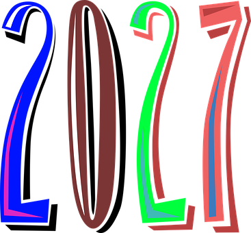 År 2027, 2027, Farverige Tal