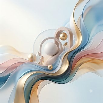 Free Abstract Pastel Colors illustration and picture