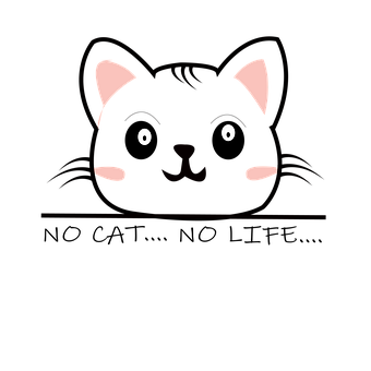 Free Cat Minimalist illustration and picture