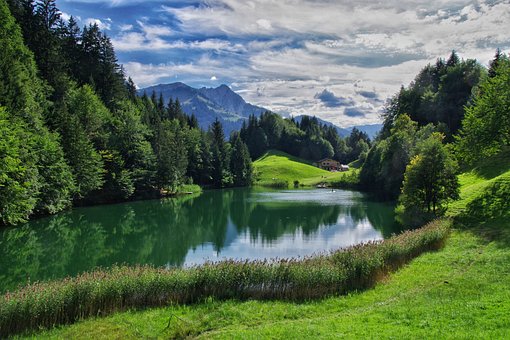 Free Lake Mountains photo and picture