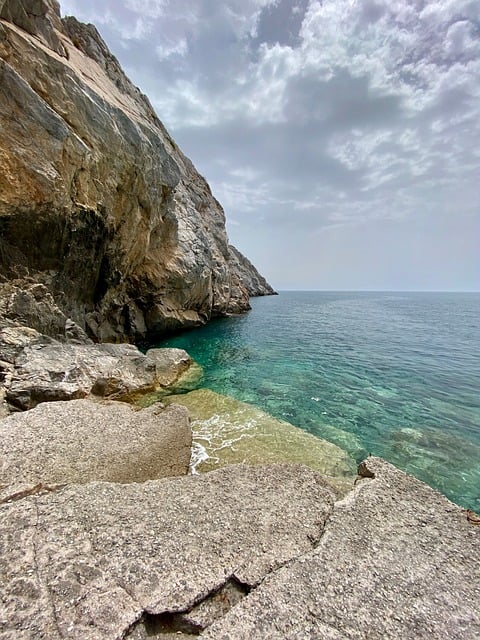 Natur, Landschaft, Küste, Felsen, Meer