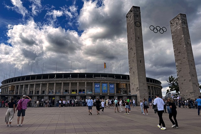 Stadion, Berlín, Německo