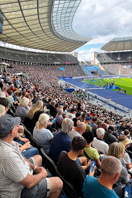 Stadion, Publikum, Olympiastadion, Sport