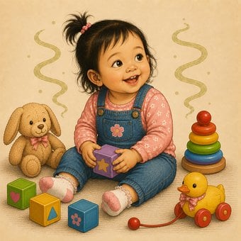 Free Baby Toddler illustration and picture