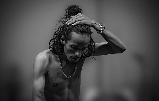 Free Man Black And White photo and picture