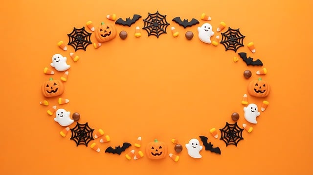 Free halloween pumpkin ghost illustration