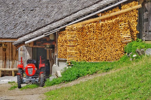 Free Tractor Wood photo and picture