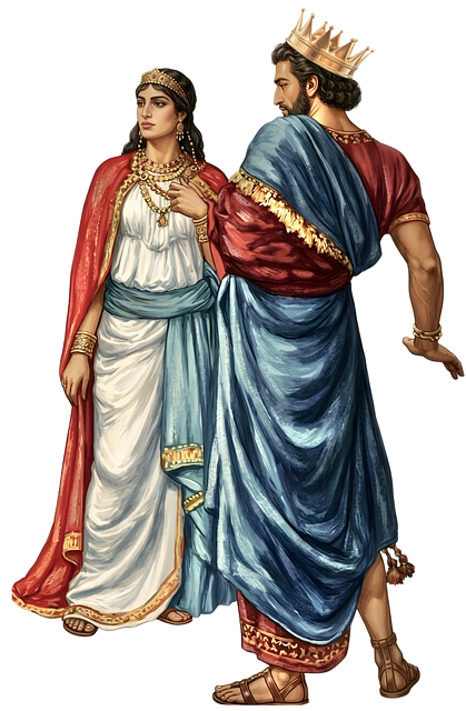 Free King Queen illustration and picture