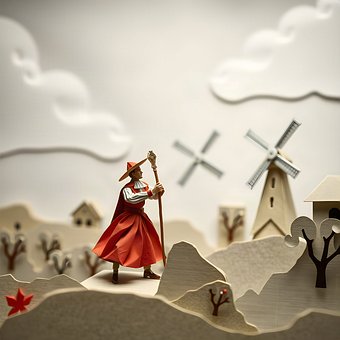 Don Quixote, Vindmølle, Fantasi