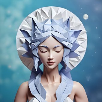 Origami, Papir, Geisha, Japansk Kvinde