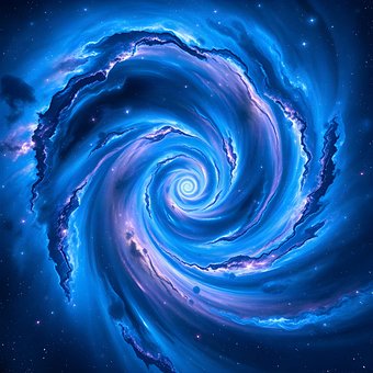 Galakse, Univers, Spiral, Lilla, Hvirvel