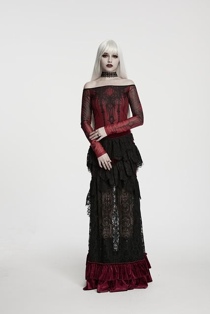 Free Gothic Fashion Black Lace photo and picture