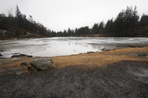 Free Frozen Lake Ice photo and picture