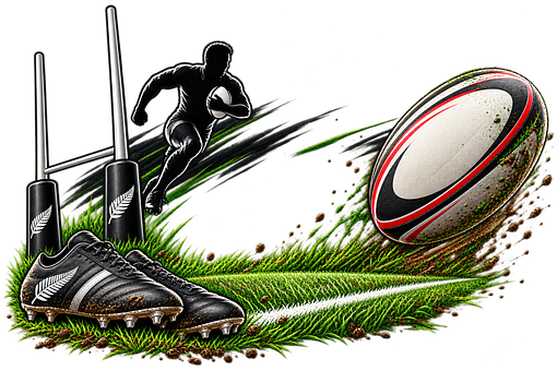 Rugby, Sport, Grafik, Kunstnerisk