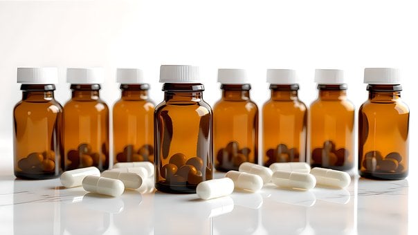 Medicin, Flaske, Pille, Lægevidenskab