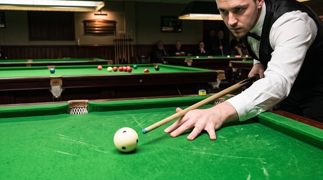 Free snooker cue hit cue illustration
