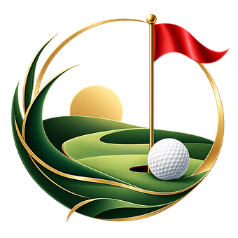 Golf, Logo, Minimalisme, Abstrakt, Sport