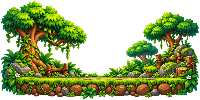 Free Game Jungle illustration and picture