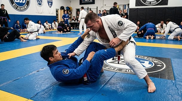 Free Jiu-Jitsu Brazilian Jiu-Jitsu illustration and picture