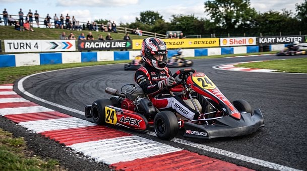 Free Karting Race Track illustration and picture