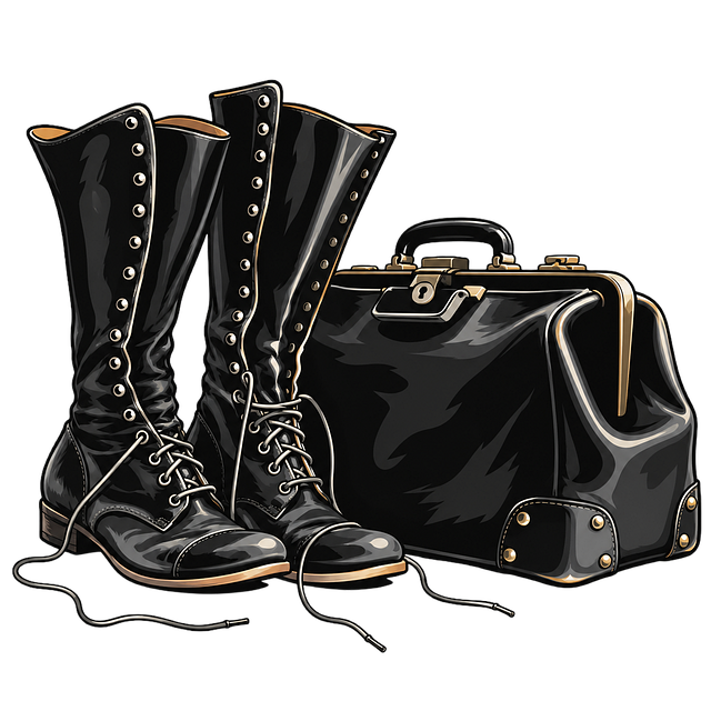 Free buckles vintage glossy illustration