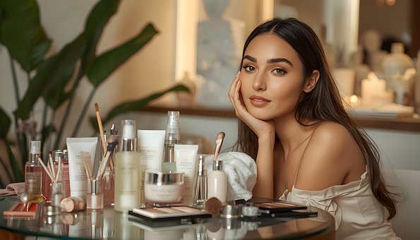 Kosmetik, Makeup, Læbestift, Ansigt