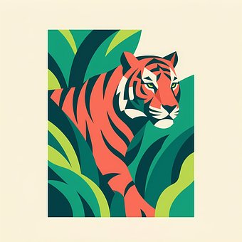 Tiger, Dschungel, Natur, Wildnis