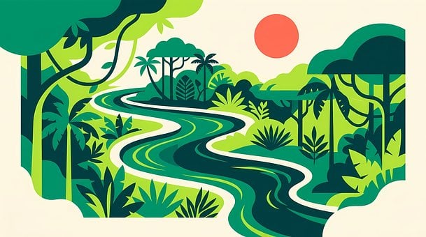 Free Jungle Nature illustration and picture