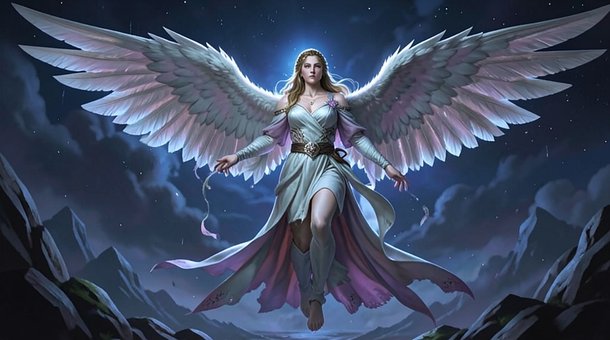 Free Angel Wings illustration and picture