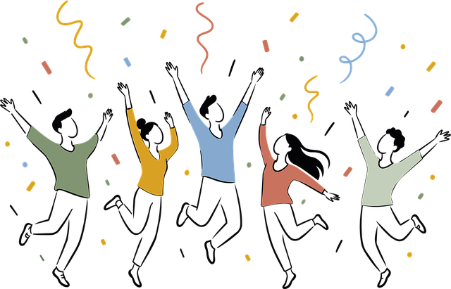 Free celebrate party confetti vector