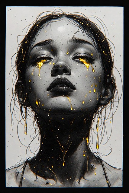 Free Drawing Woman illustration and picture