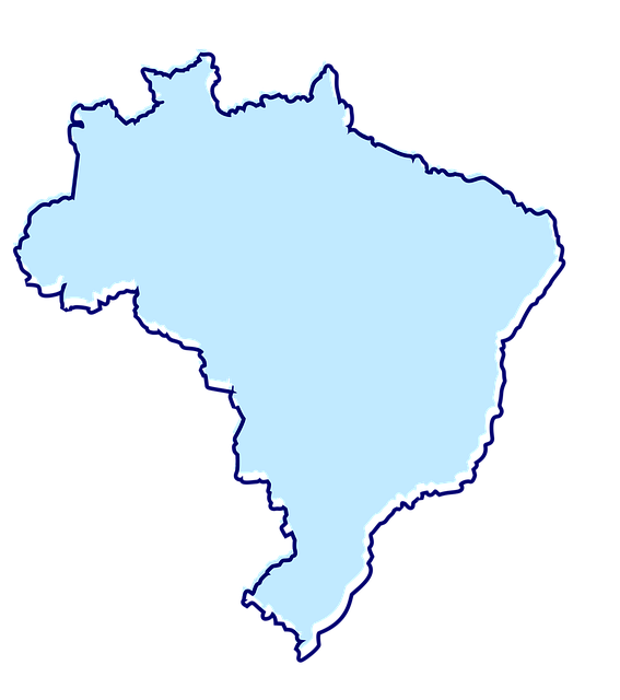 Download free HD stock image of Brazil Map Free brazil map silhouette vector