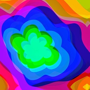 Trippy, Psicodélico, Padrão, Espiritual