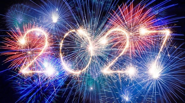 Free Fireworks New Year Celebration illustration and picture