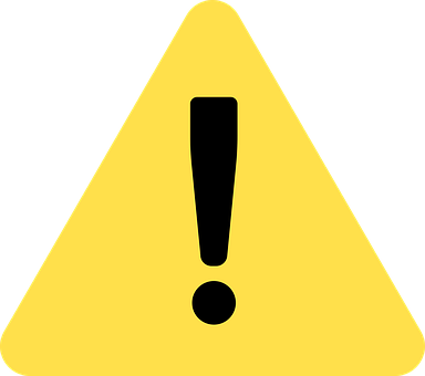 Free Danger Exclamation vector and picture