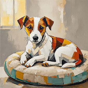 Free Dog Art illustration and picture
