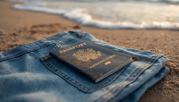 Free Passport Denim photo and picture