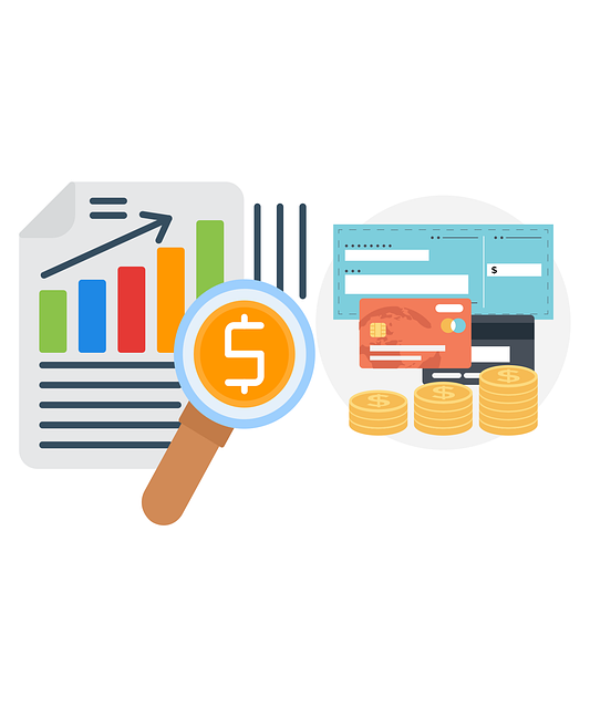 Free analysis graphs financial analysis tools vector