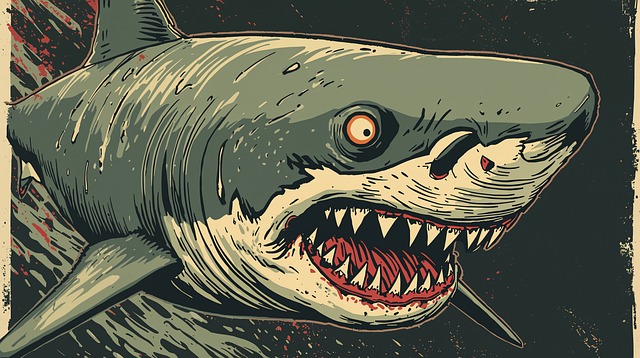 Free Shark Ocean illustration and picture