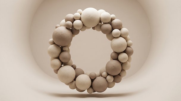 Escultura Circular, Forma Orgânica