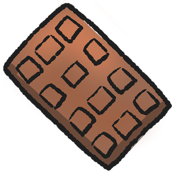 Chocolate, Cor, Bloco, Brown, Projeto