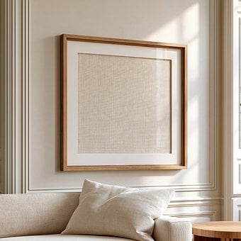 Ramme, Stue, Minimalistisk, Interiør