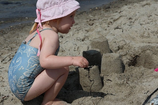 Free Girl Beach photo and picture