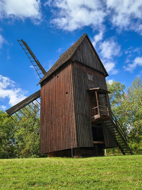 Free Windmill Wooden photo and picture