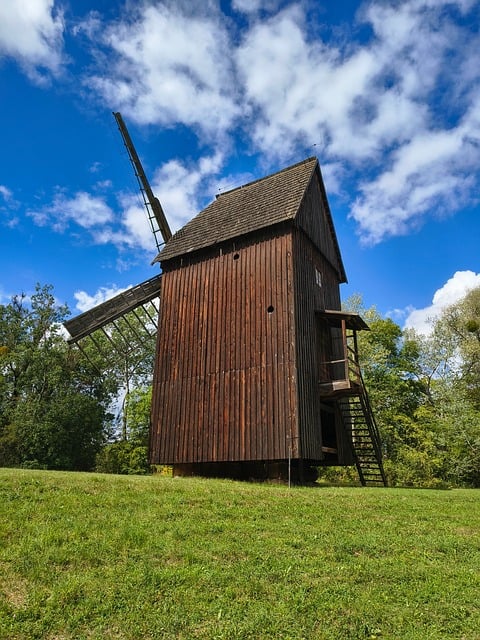 Free Windmill Wooden photo and picture