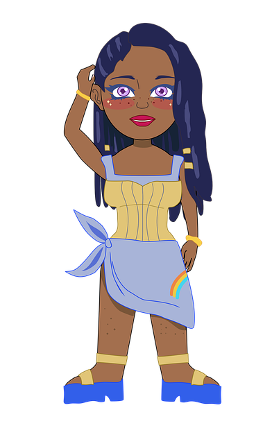 Free girl teenager young vector