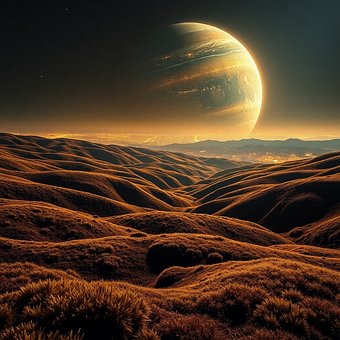 Planet, Erde, Universum, Landschaft