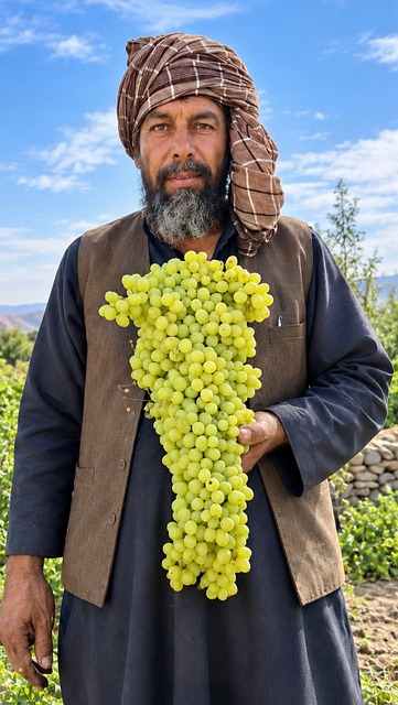 Free Farmer Grapes photo and picture