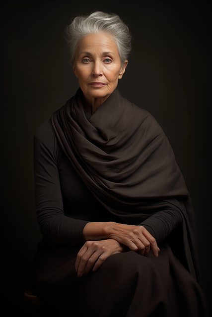 Free Ai Generated Studio Portrait photo and picture