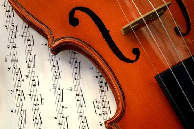 Download free HD stock image of Sheet Music Violin Free Sheet Music Violin photo and picture